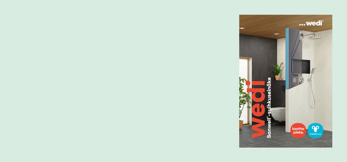 Wedi Sanwell -suihkuseinäke