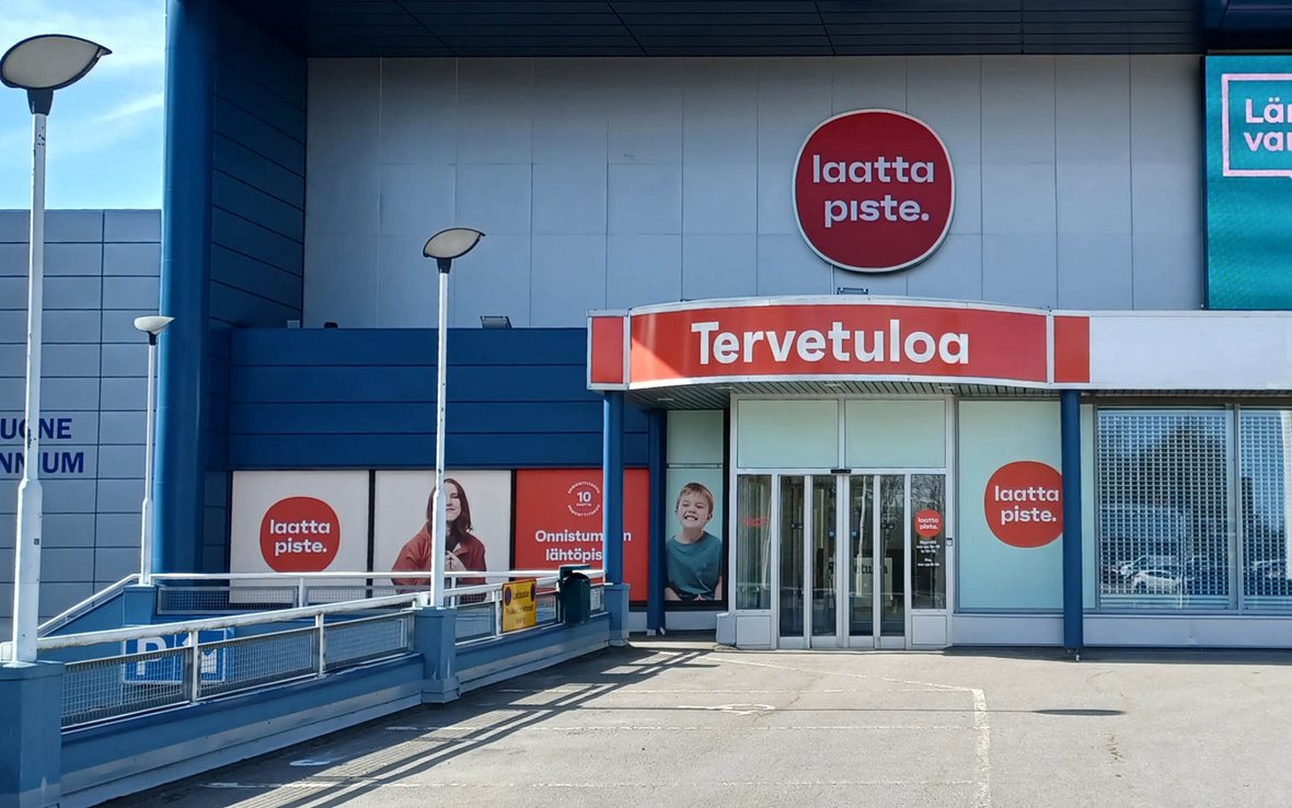 Laattapiste on nyt Paalupaikalla