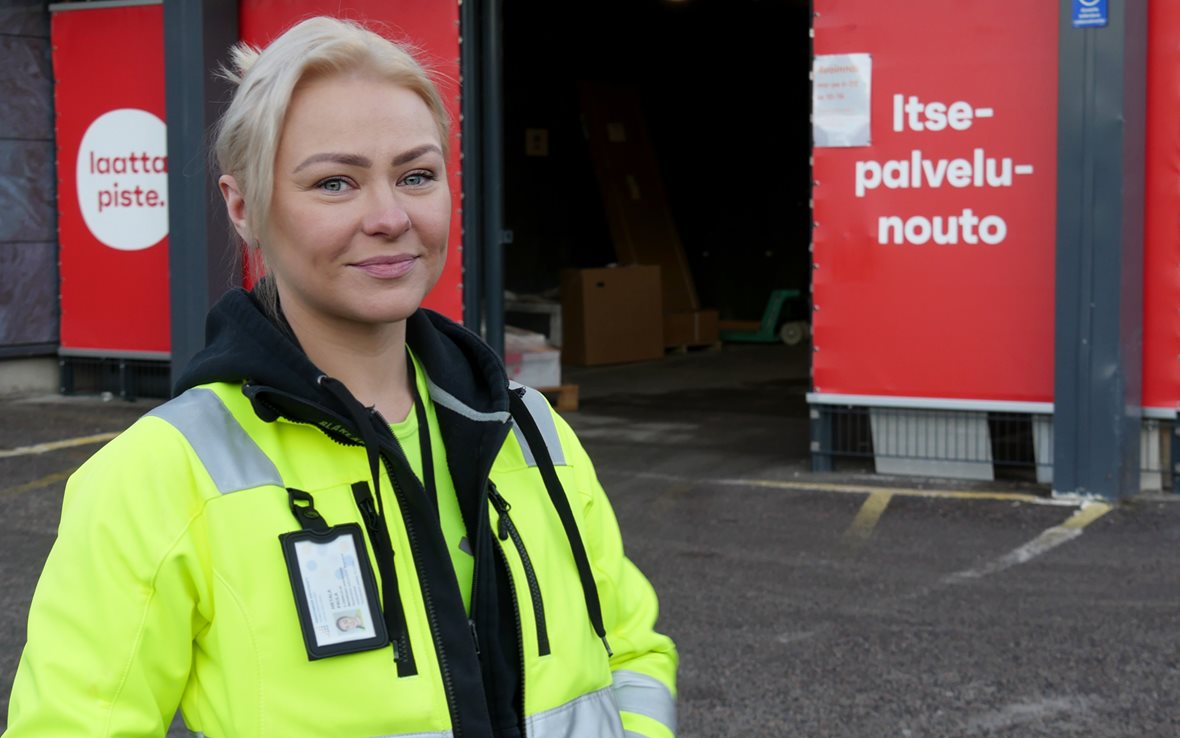 Itsepalvelunoudon ja verkkokaupan avulla joustavaa tehokkuutta työmaille