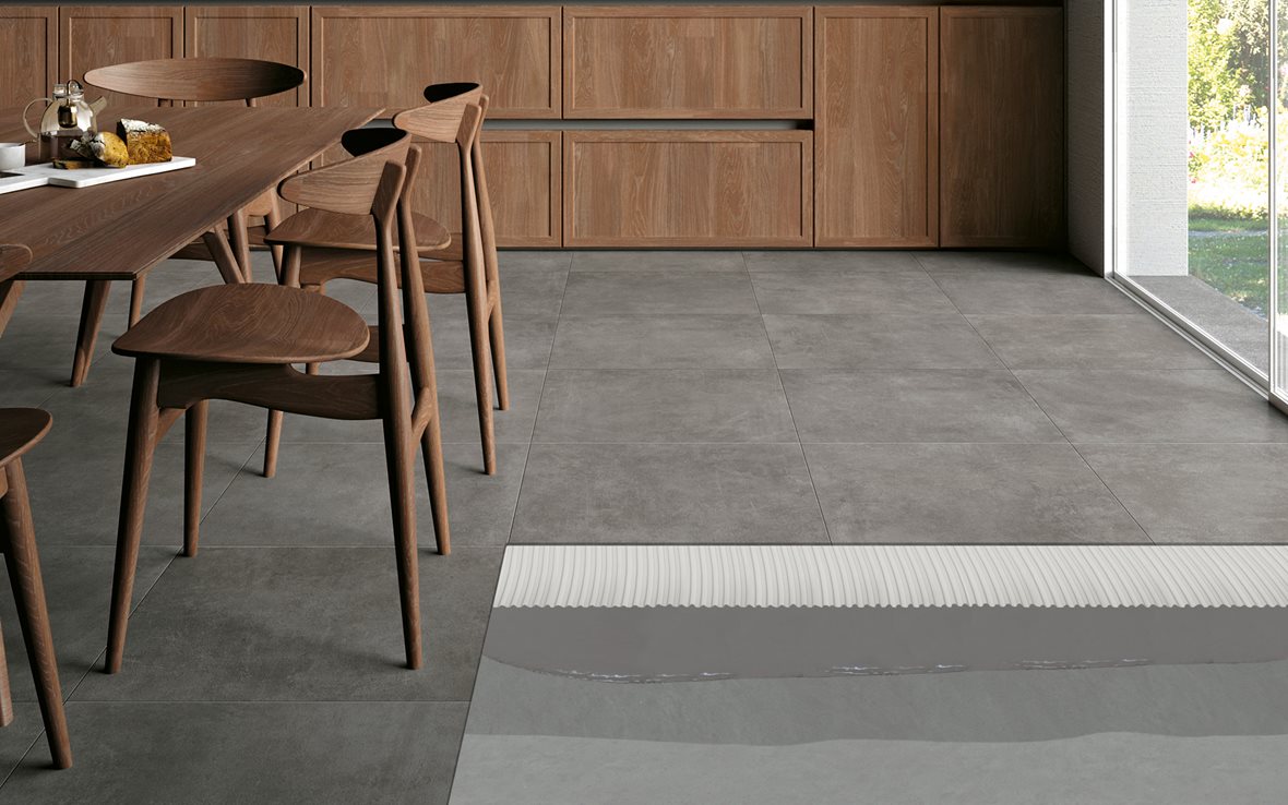 Mira-laatoitusratkaisu sisätiloihin