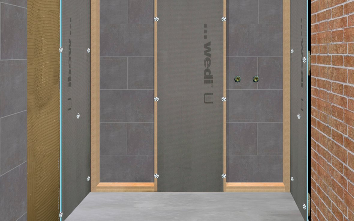 Wedi-seinäratkaisut märkätiloissa