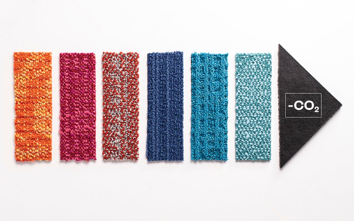 Ensimmäinen hiilinegatiivinen tekstiililaatta