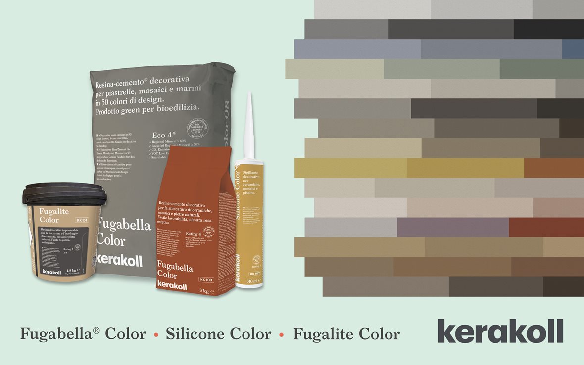 Uudessa saumavärikartassa nyt myös epoksisaumat