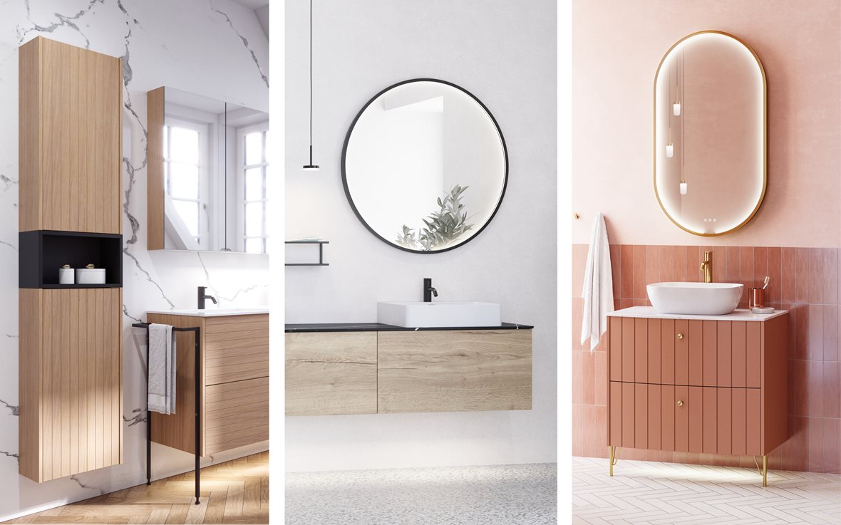 Opas Dansani LUNA-kylpyhuonekalusteiden valintaan