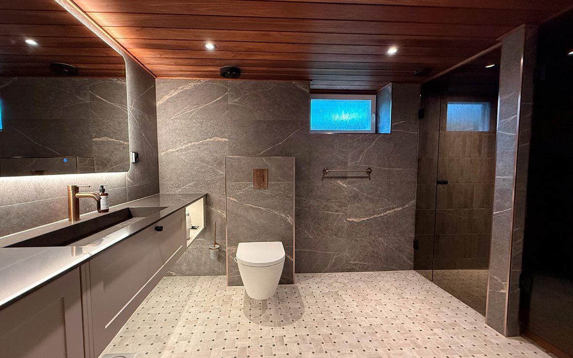 1930-luvun lahjatalon kylpyhuoneuudistus