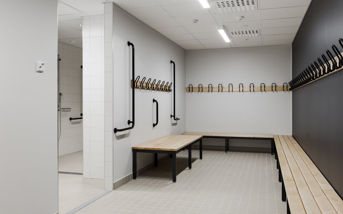 Esteettömät kylpyhuonekalusteet