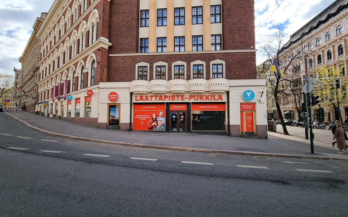 Laattapiste-Pukkila Helsinki on avattu