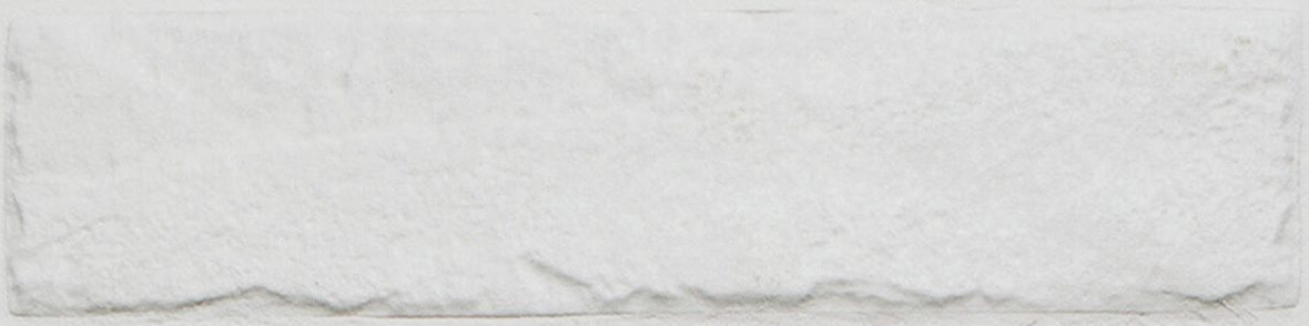 LPC Living LVN lasitettu porcelanato seinälaatta lattialaatta ulkolaatta 6X25 Brick 14 valkoinen strukturoitu matta vaalea valkoinen rustiikki