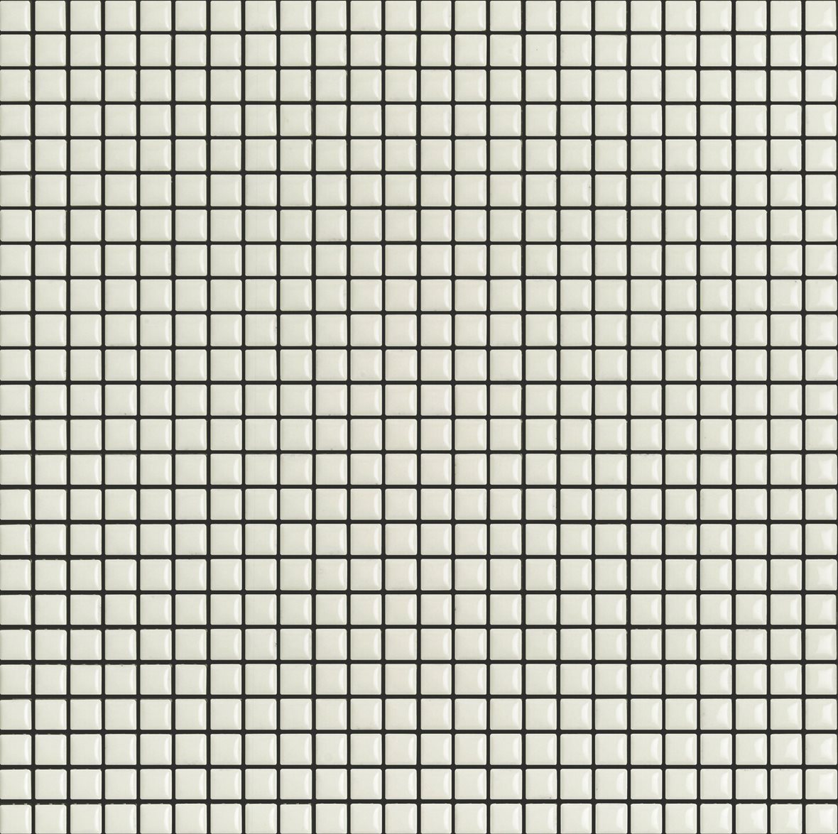 LPC Diva lasitettu klinkkeri mosaiikki seinälaatta ulkolaatta 1,2X1,2 4005 Cream kohokuvioinen kiiltävä vaalea valkoinen yksivärinen