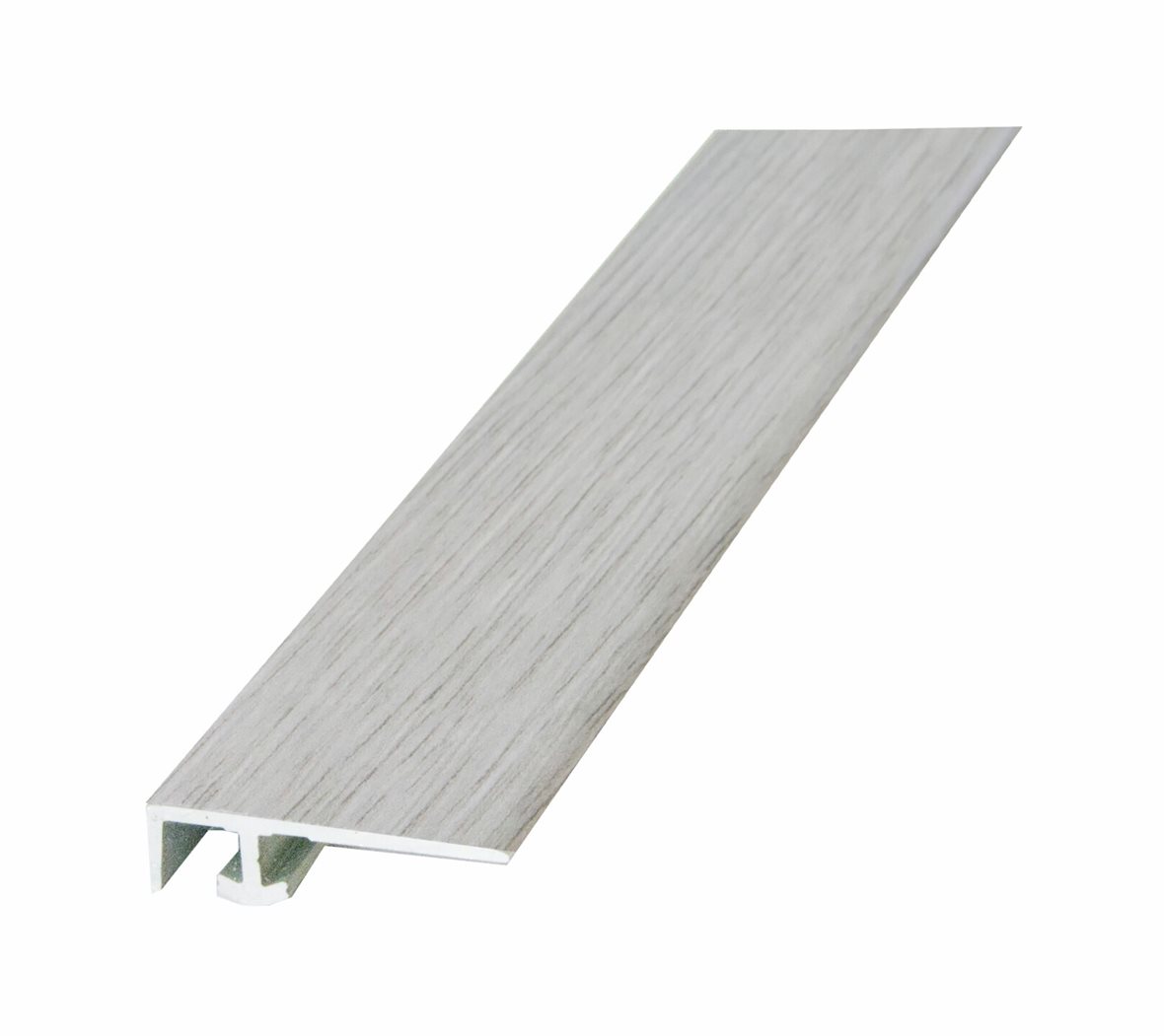 Listatalo päätelista vinyylille pääte 4-6 mm 21 mm alumiini decor 1012 2,7 m 85304