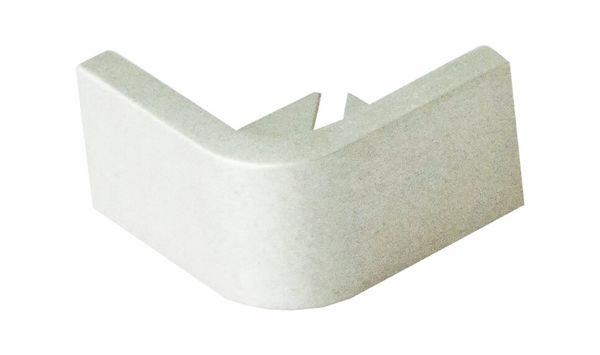 Listatalo laattalista neliökulmapala 12 mm alumiini mattahopea 2 kpl ESC122.81