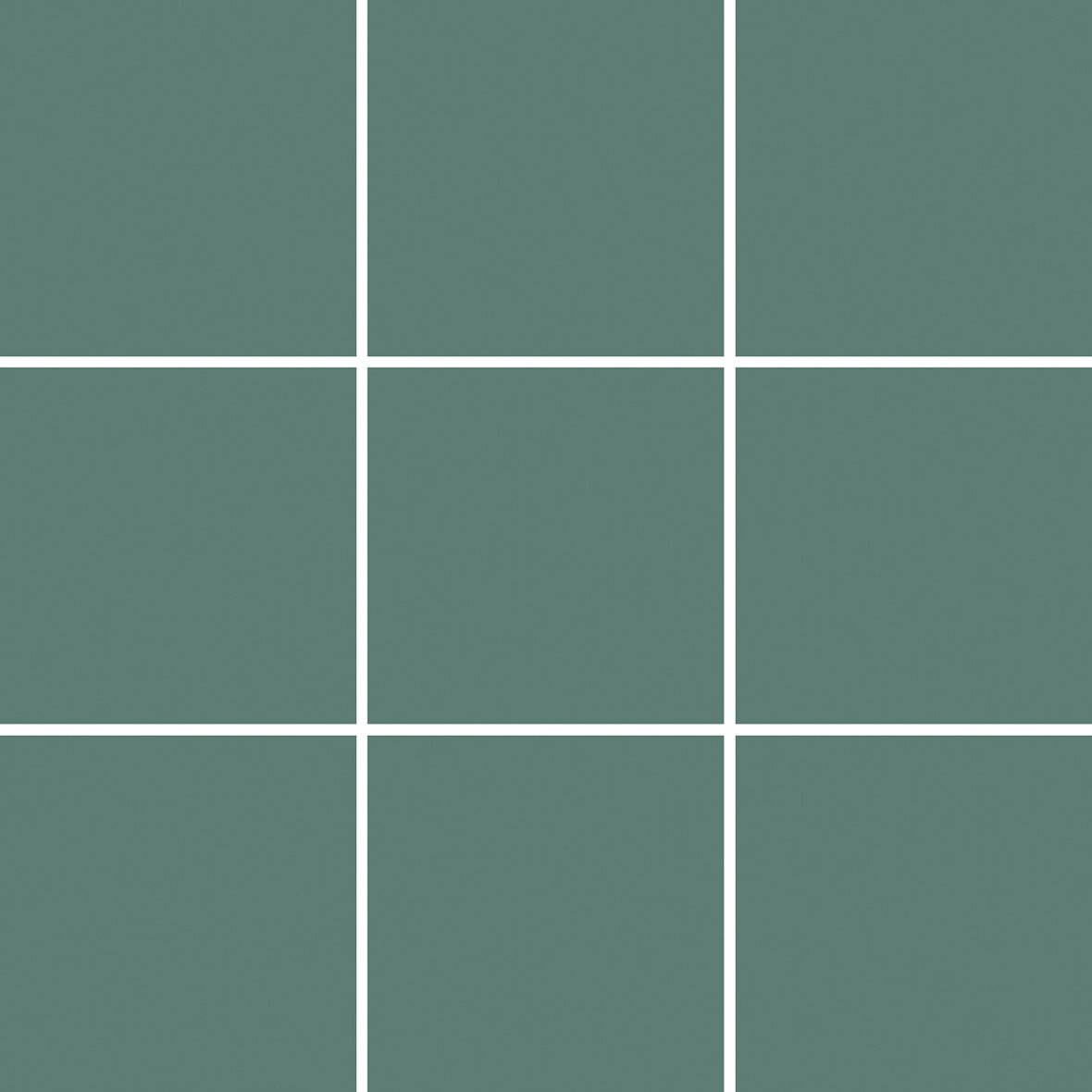 LPC P21 lasitettu klinkkeri seinälaatta lattialaatta 9,7X9,7 Uni Menta PP135N tasapintainen matta tumma turkoosi yksivärinen