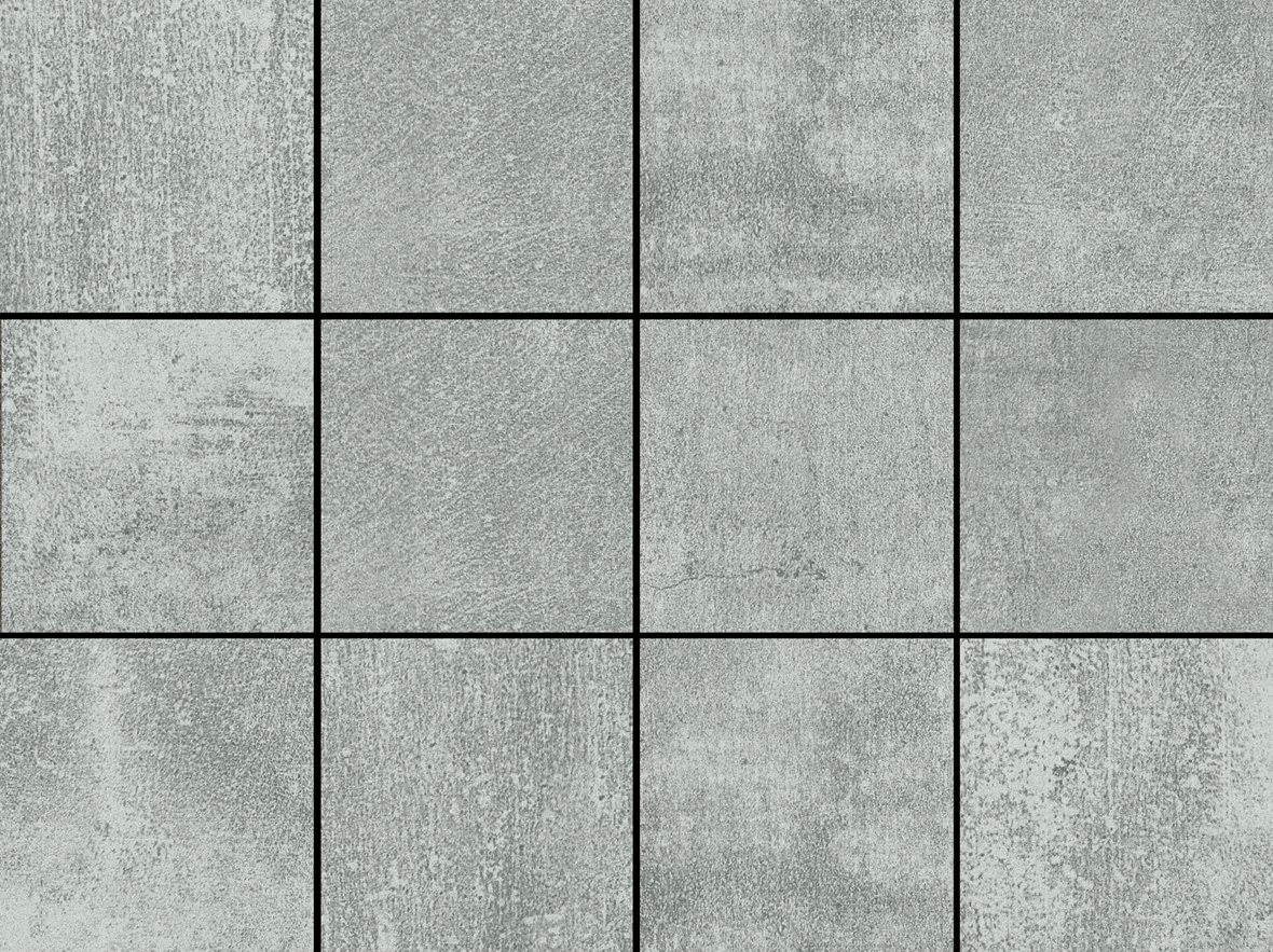 LPC Betoni lasitettu porcelanato seinälaatta lattialaatta ulkolaatta 10X10 Grey tasapintainen matta vaalea harmaa betoni