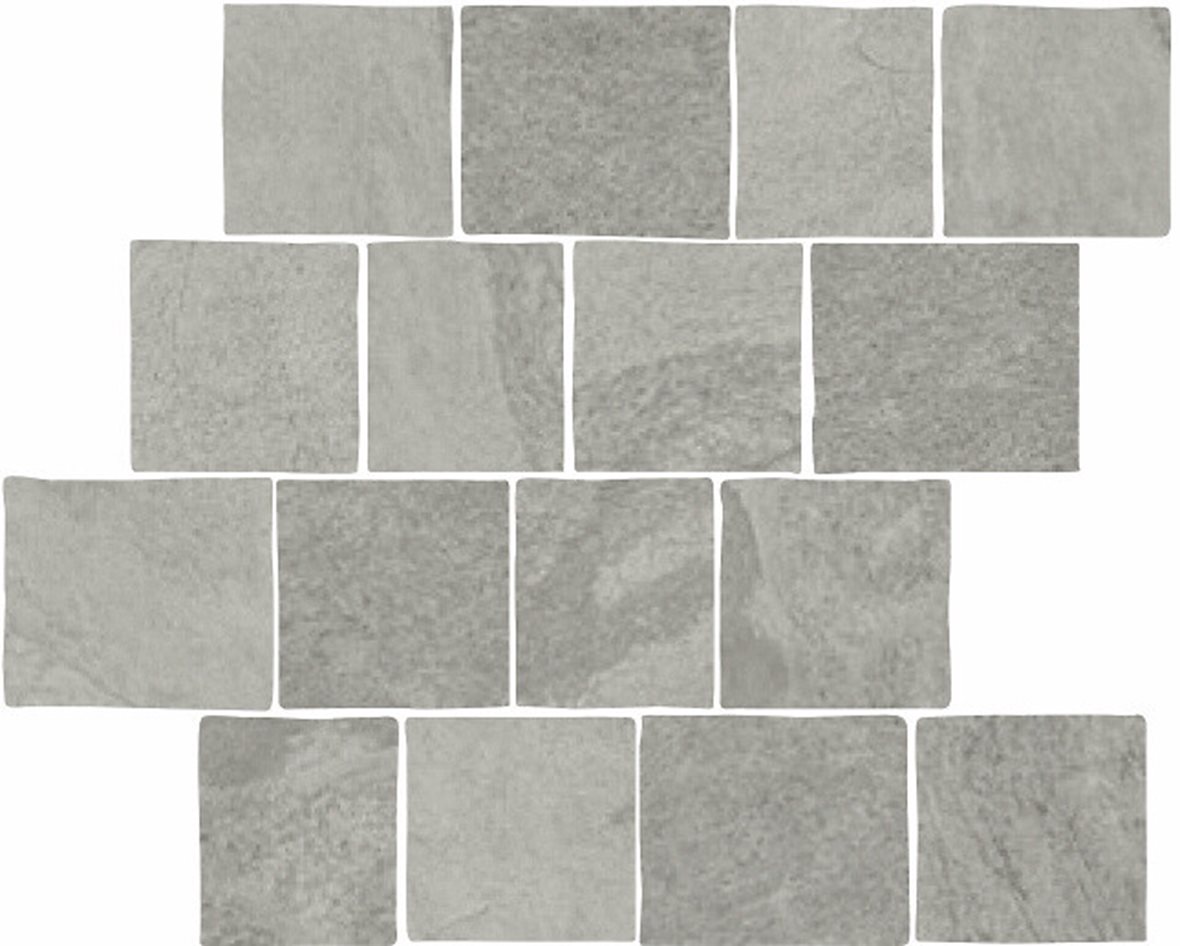 LPC Slate St SLT lasitettu porcelanato mosaiikki seinälaatta lattialaatta 02 grafiitti tasapintainen matta monikoko keskitumma harmaa kivi