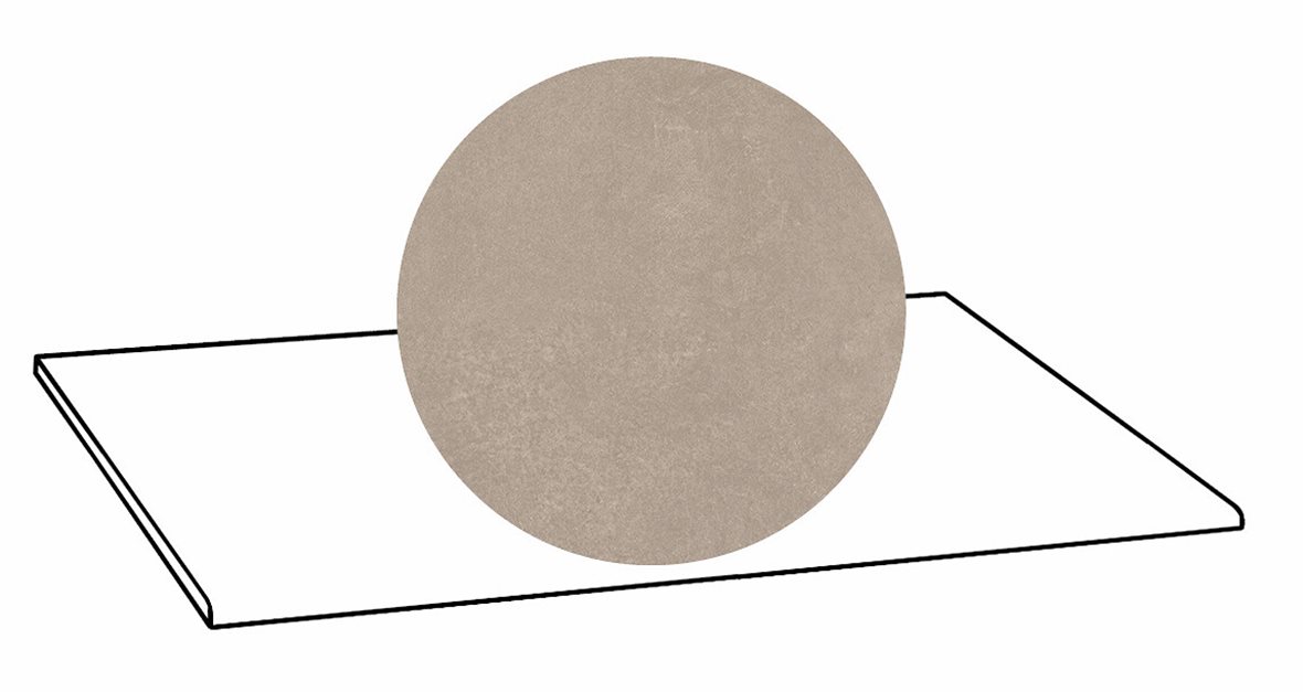 LPC Stage M STG lasittamaton porraslaatta 30X60 07 hiekka tasapintainen silotettu matta R09 keskitumma beige betoni