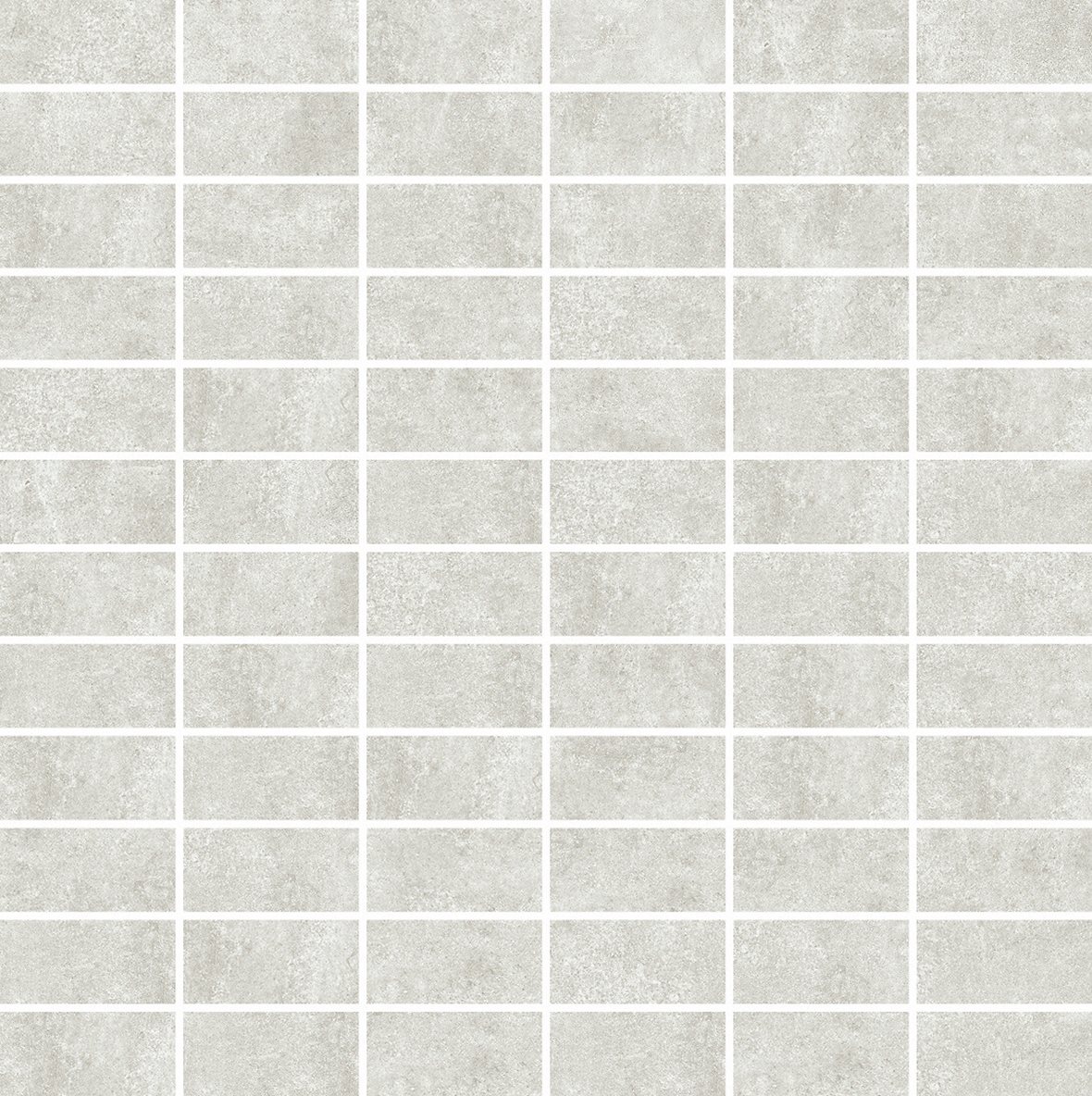 LPC Stage M STG lasittamaton porcelanato mosaiikki seinälaatta lattialaatta 2,3X4,8 01 kalkki tasapintainen matta vaalea valkoinen betoni