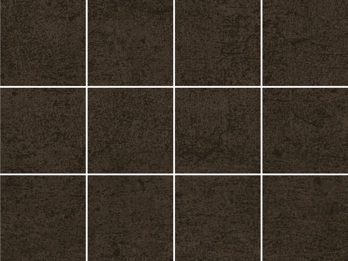 LPC Neutro NTR lasitettu klinkkeri seinälaatta lattialaatta 10X10 04 ruskea tasapintainen matta keskitumma ruskea betoni