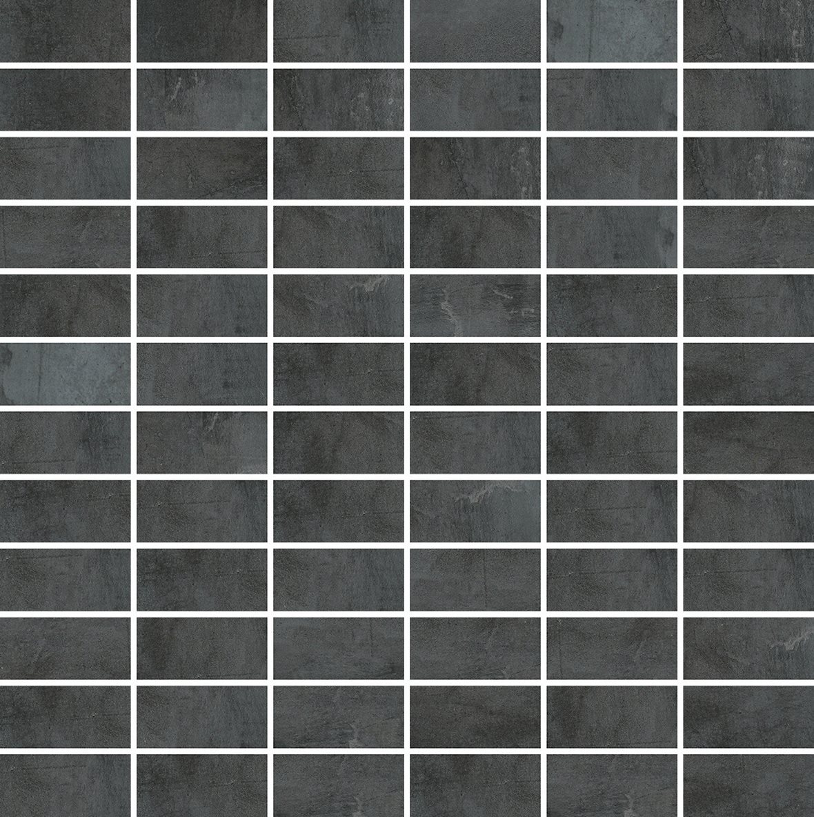 LPC Stage M STG lasittamaton porcelanato mosaiikki seinälaatta lattialaatta 2,3X4,8 10 rauta tasapintainen silotettu matta tumma musta betoni