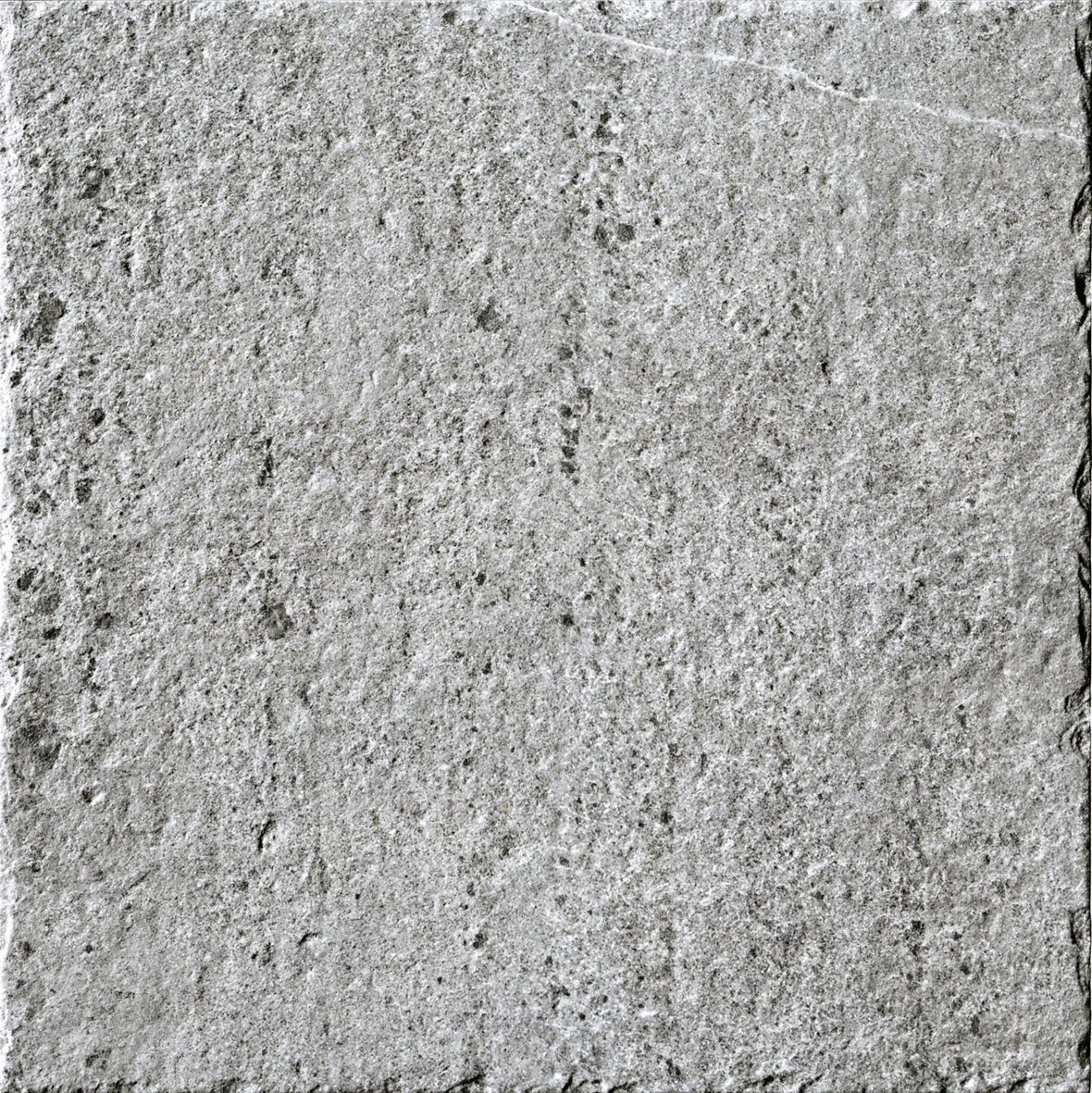 LPC Piazza lasitettu porcelanato seinälaatta lattialaatta ulkolaatta 40X40 03 betoni strukturoitu matta keskitumma harmaa kivi