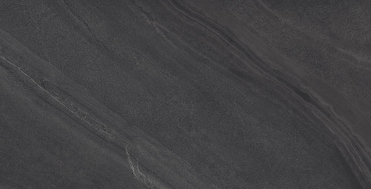 LPC Kap Verde lasittamaton porcelanato seinälaatta lattialaatta ulkolaatta 75X150 04 laava tasapintainen matta tumma musta kivi