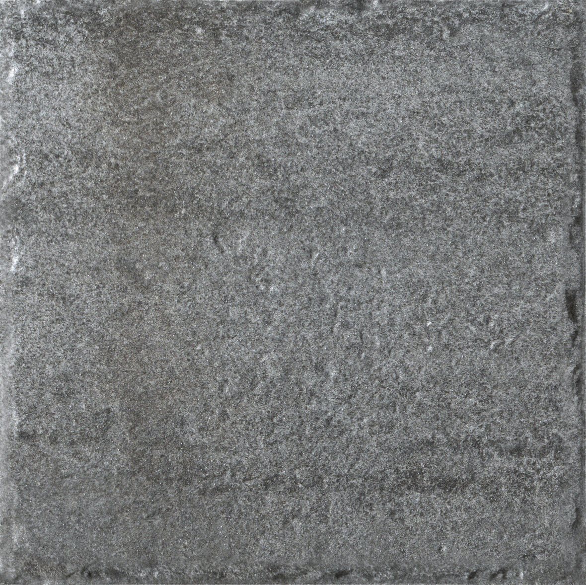 LPC Piazza lasitettu porcelanato seinälaatta lattialaatta ulkolaatta 20X20 R01 grafiitti karhennettu matta tumma musta kivi