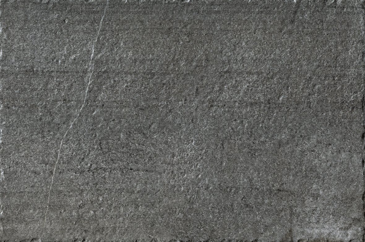 LPC Piazza lasitettu porcelanato seinälaatta lattialaatta ulkolaatta 40X60,8 R01 grafiitti karhennettu matta tumma musta kivi