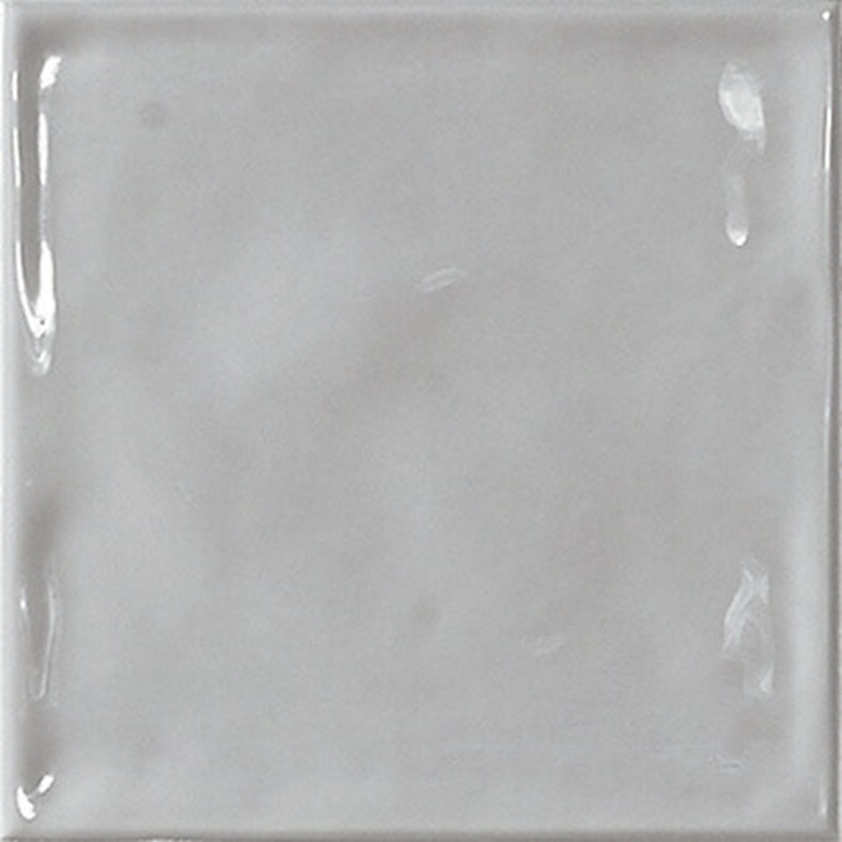 LPC Cool lasitettu kaakeli seinälaatta 15X15 04 tuhka laineileva kiiltävä vaalea harmaa vivahteikas