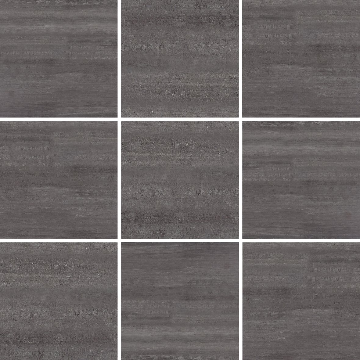 LPC Granity Air lasittamaton porcelanato seinälaatta lattialaatta 9,7X9,7 Steel tasapintainen matta keskitumma harmaa kivi