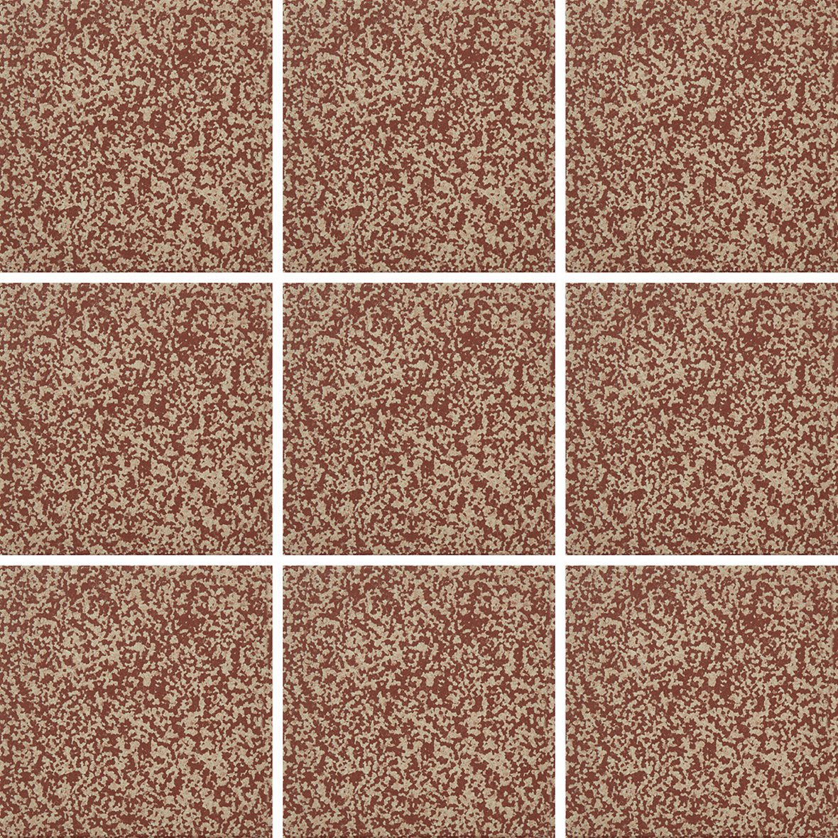 LPC Porphyry lasittamaton porcelanato seinälaatta lattialaatta 10X10 Red tasapintainen matta keskitumma punainen pilkullinen