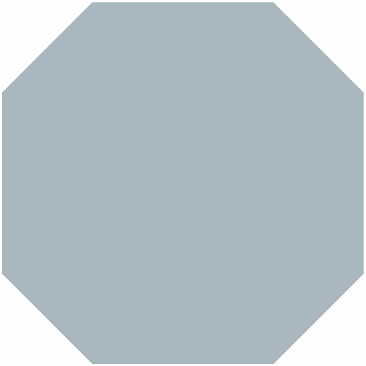 LPC Plain Colours Octagons lasittamaton porcelanato lattialaatta 15X15 Pale Blue tasapintainen matta 8-kulmainen vaalea sininen yksivärinen