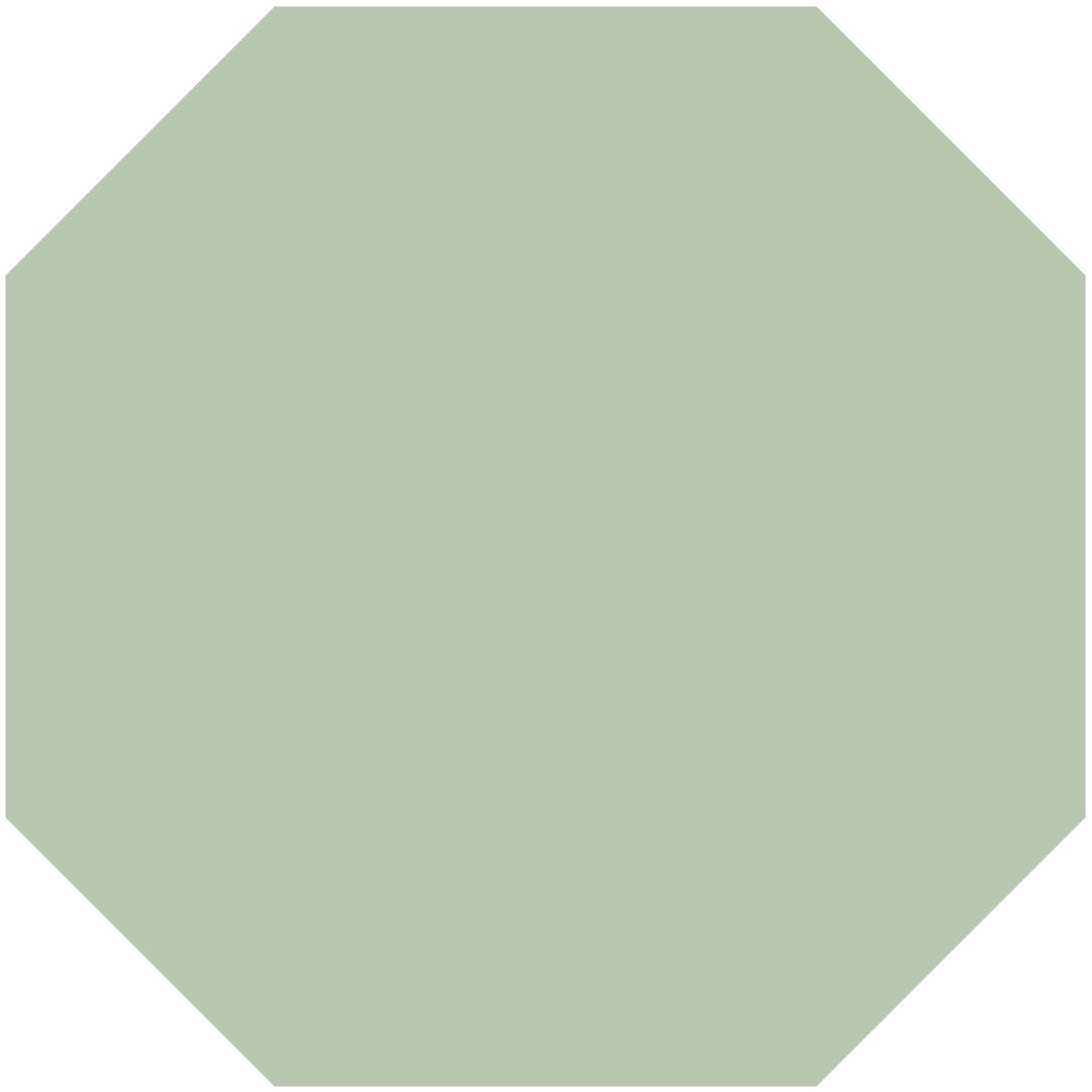 LPC Plain Colours Octagons lasittamaton porcelanato lattialaatta 15X15 Pistachio tasapintainen matta 8-kulmainen vaalea vihreä yksivärinen