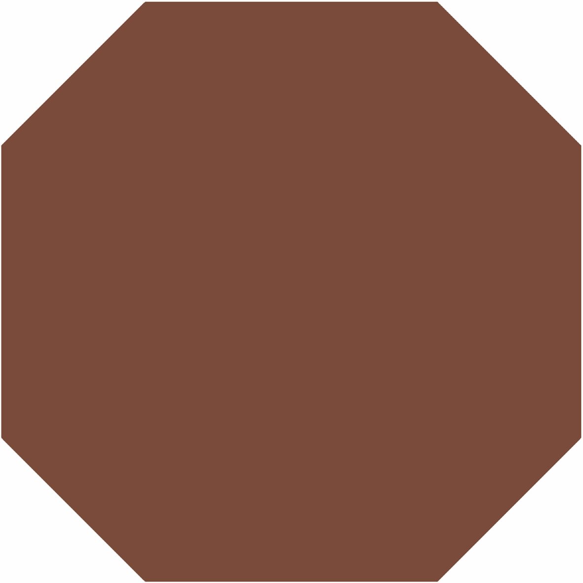 LPC Plain Colours Octagons lasittamaton porcelanato lattialaatta 15X15 Red tasapintainen matta 8-kulmainen tumma punainen yksivärinen