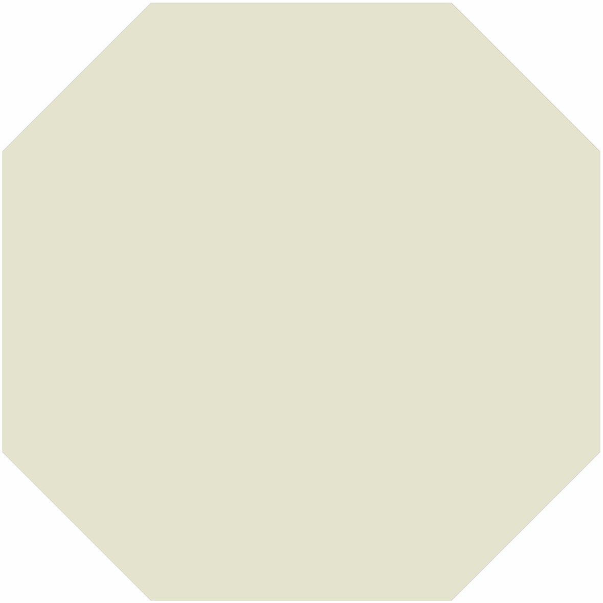LPC Plain Colours Octagons lasittamaton porcelanato lattialaatta 15X15 White tasapintainen matta 8-kulmainen vaalea valkoinen yksivärinen