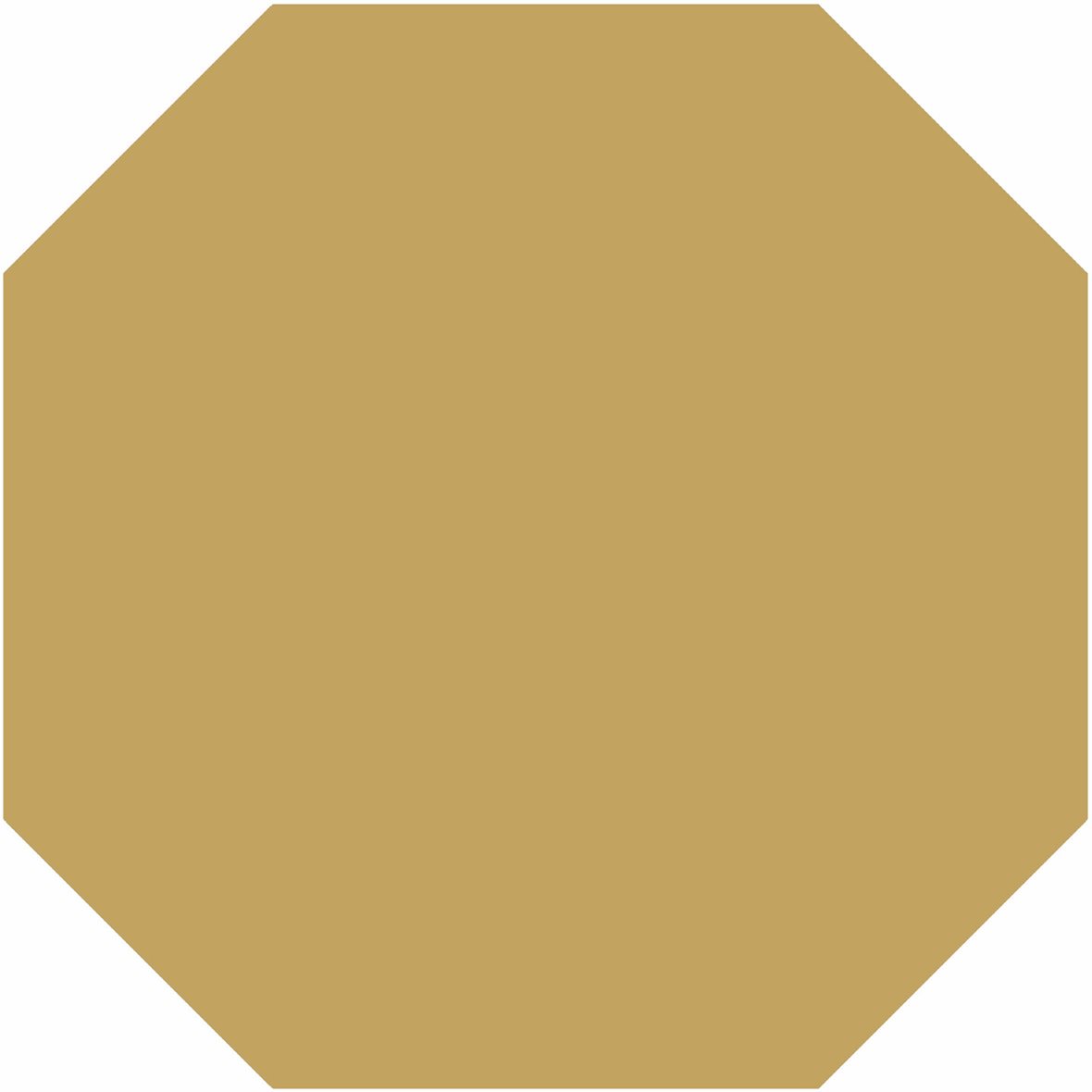 LPC Plain Colours Octagons lasittamaton porcelanato lattialaatta 15X15 Yellow tasapintainen matta 8-kulmainen keskitumma keltainen yksivärinen