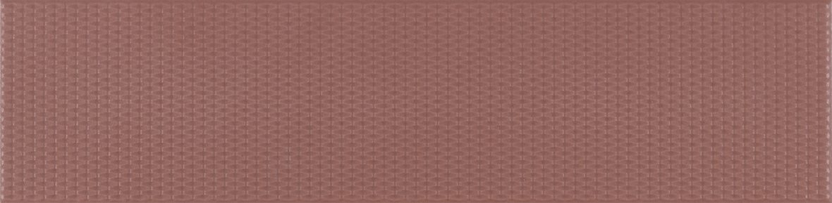 LPC Regolo lasitettu klinkkeri seinälaatta 7,5X30 Mattone kohokuvioinen matta keskitumma punainen yksivärinen