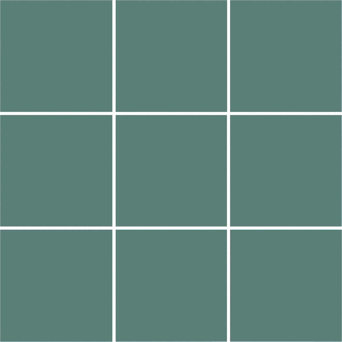 LPC P21 lasittamaton porcelanato seinälaatta lattialaatta 9,7X9,7 Uni Menta PGK135N tasapintainen matta R10 tumma turkoosi yksivärinen