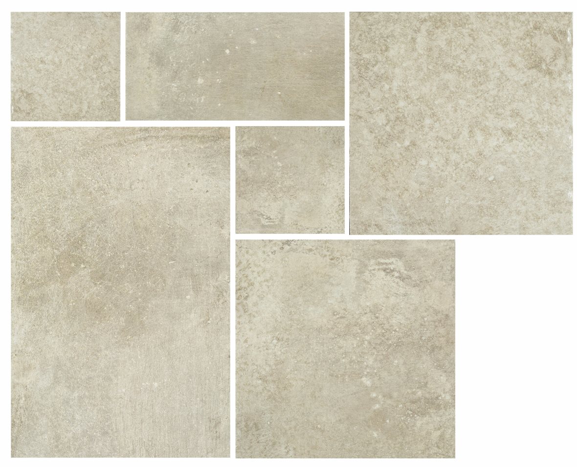 LPC Pier Moduli lasitettu porcelanato seinälaatta lattialaatta ulkolaatta R02 betoni karhennettu matta monikoko 20X40+40X40+20X20+40X60,8 keskitumma h