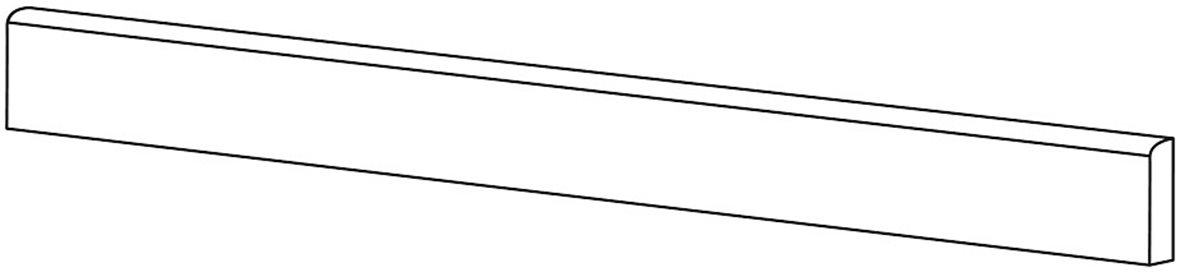 LPC Future lasitettu jalkalista 6,5X100 06 pronssi tasapintainen matta keskitumma ruskea kivi