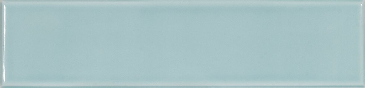 LPC Silky lasitettu kaakeli seinälaatta 7,5X30 08 minttu laineileva kiiltävä vaalea sininen yksivärinen