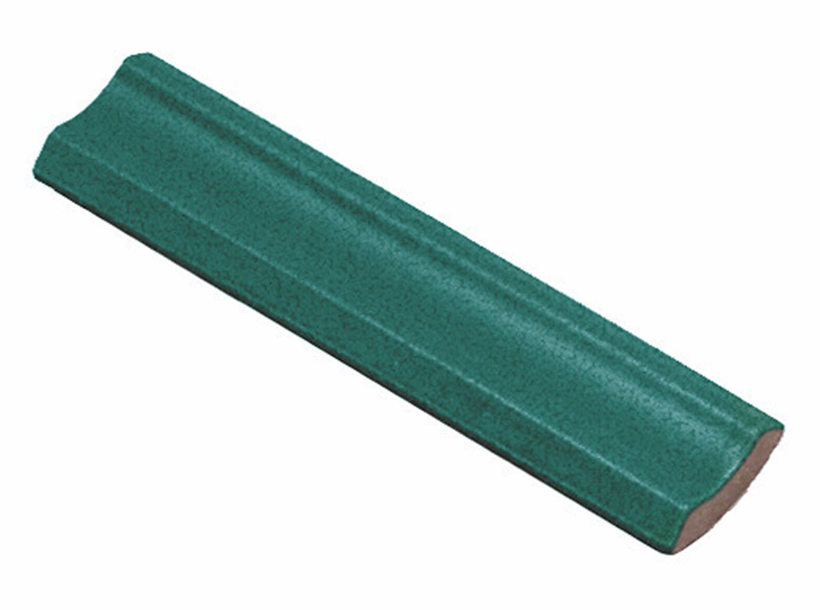 LPC Anthologia lasitettu holkkalista sisäkulma 2,5X10 7033 Aralia Co Mos tasapintainen kiiltävä tumma sininen vivahteikas