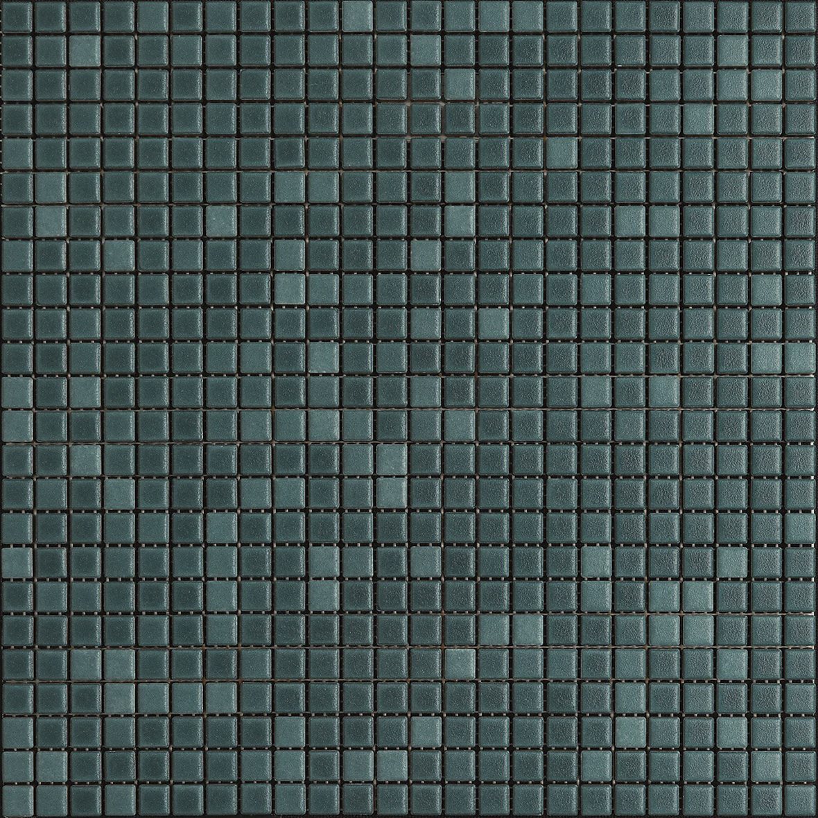 LPC Anthologia lasitettu klinkkeri mosaiikki lattialaatta 1,2X1,2 MAS433C Aralia karhennettu matta tumma sininen vivahteikas
