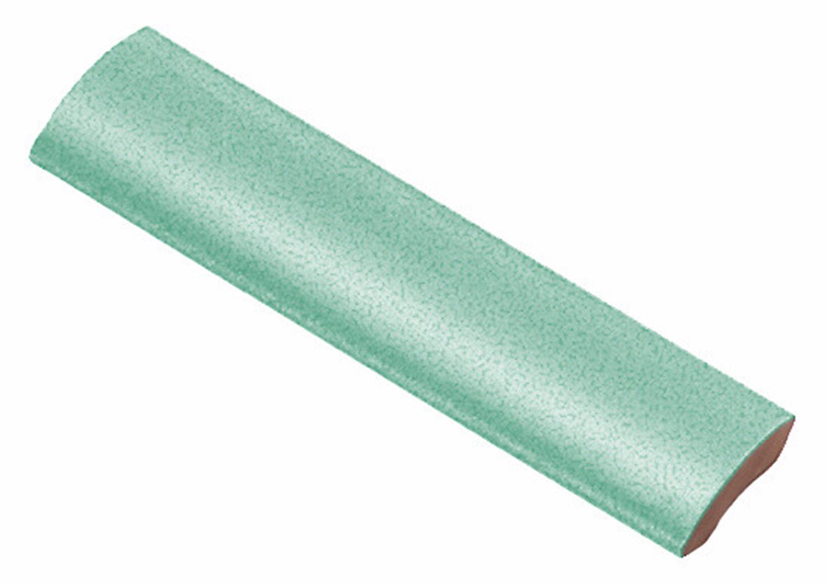 LPC Anthologia lasitettu holkkalista ulkokulma 2,5X10 7022 Malva Ca Mos tasapintainen kiiltävä vaalea vihreä vivahteikas