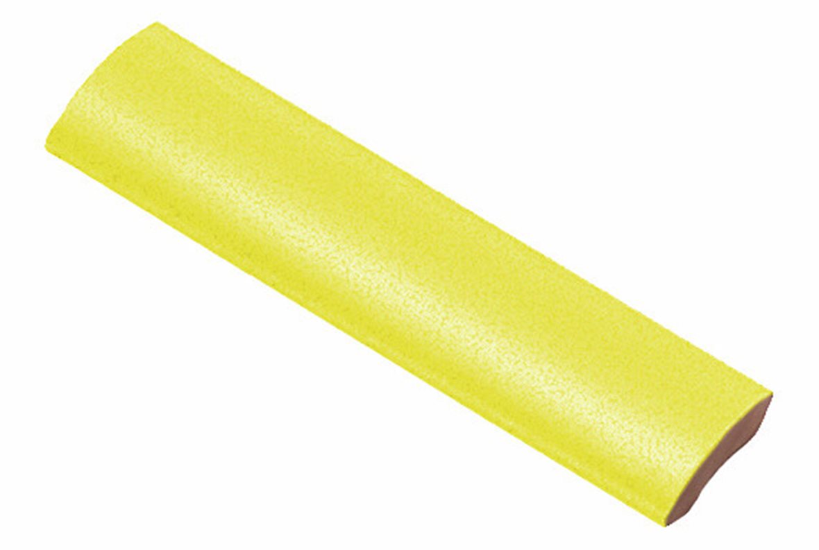 LPC Anthologia lasitettu holkkalista ulkokulma 2,5X10 7019 Girasole Ca Mos tasapintainen kiiltävä keskitumma keltainen vivahteikas