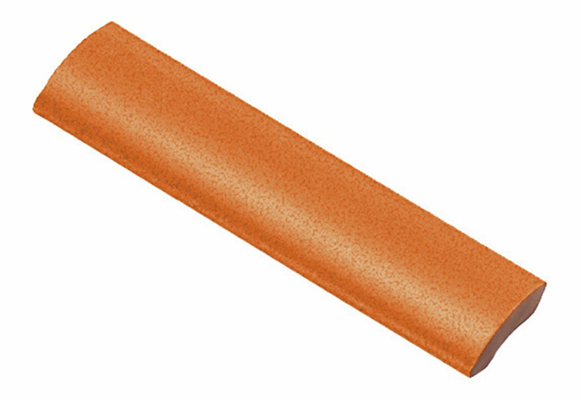 LPC Anthologia lasitettu holkkalista ulkokulma 2,5X10 7020 Alchechengi Ca Mos tasapintainen kiiltävä keskitumma oranssi vivahteikas