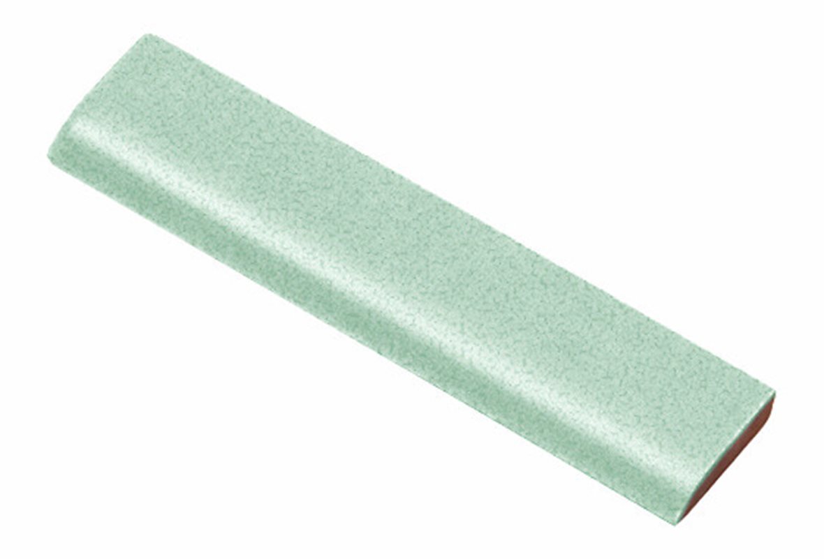 LPC Anthologia lasitettu holkkalista ulkokulma 2,5X10 7021 Agerato Tr Mos tasapintainen kiiltävä vaalea vihreä vivahteikas