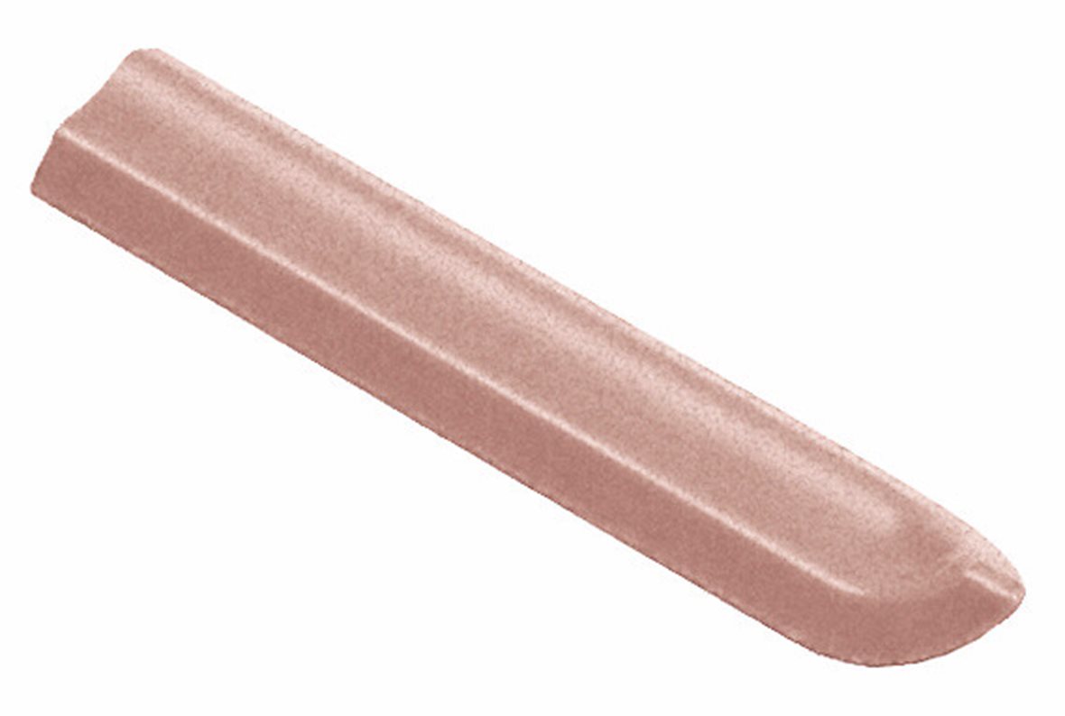 LPC Anthologia lasitettu holkkalista sisäkulma 2,5X12 7003 Cosmea Cos Mo tasapintainen kiiltävä vaalea punainen vivahteikas