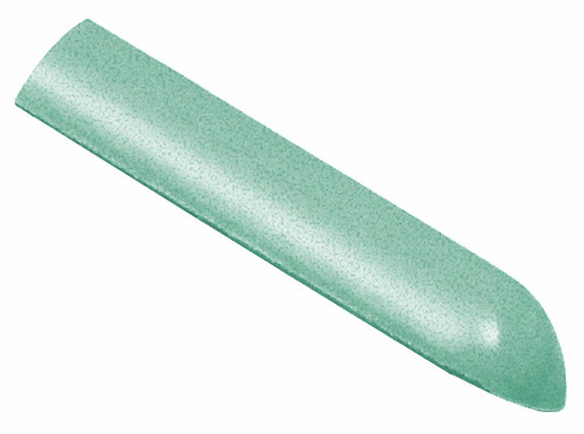 LPC Anthologia lasitettu holkkalista ulkokulma 2,5X12 7022 Malva Cas Mo tasapintainen kiiltävä vaalea vihreä vivahteikas