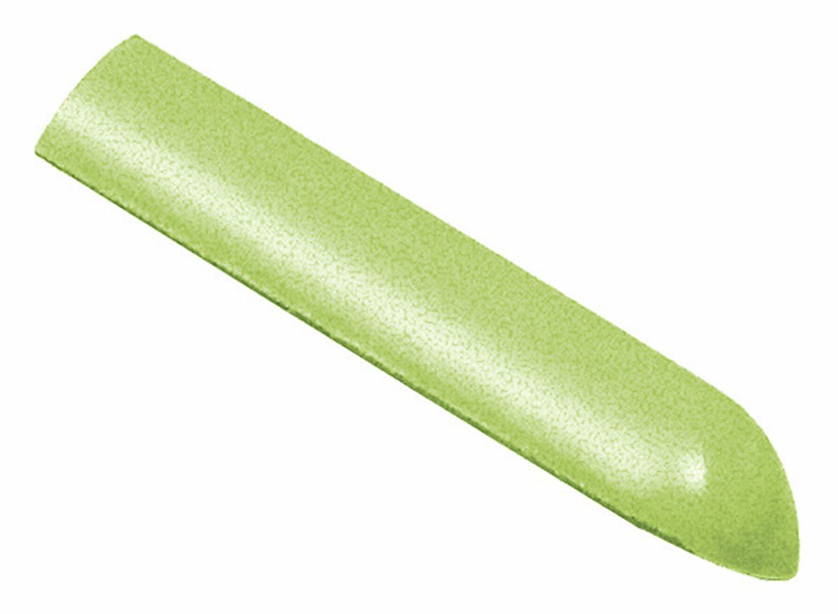 LPC Anthologia lasitettu holkkalista ulkokulma 2,5X12 7028 Gladiolo Cas Mo tasapintainen kiiltävä vaalea vihreä vivahteikas