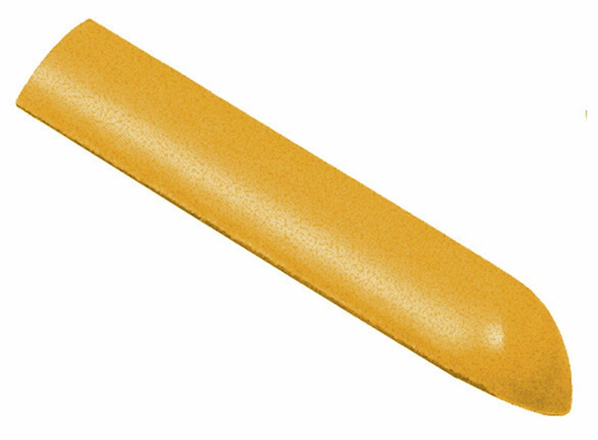 LPC Anthologia lasitettu holkkalista ulkokulma 2,5X12 7029 Mimosa Cas Mo tasapintainen kiiltävä keskitumma keltainen vivahteikas