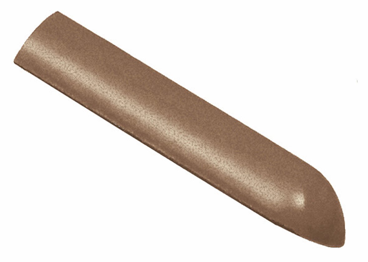 LPC Anthologia lasitettu holkkalista ulkokulma 2,5X12 7027 Viburno Cas Mo tasapintainen kiiltävä vaalea ruskea vivahteikas